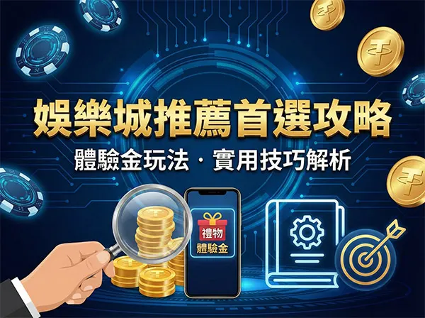 娛樂城推薦首選怎麼挑?優塔娛樂城體驗金玩法與實用技巧全解析